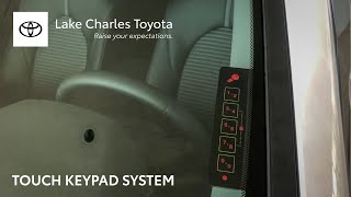 Toyota Accessory - Touch Keypad System by Lake Charles Toyota 2,317 views 3 years ago 2 minutes, 16 seconds