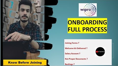 Wipro Onboarding Process | WILP 2022 | Embark Portal  #onboarding #wipro #techmore  #wilp