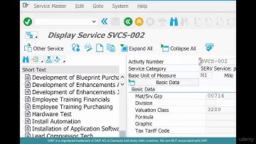 52  How to create Service Materials   Service Master
