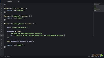 Learning Application Deployment with Laravel: Creating a Deployment Interface | packtpub.com