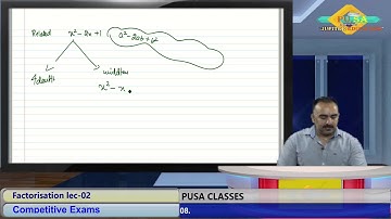 Factorisation lec 02 By Sameer Kohli sir