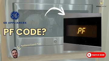 GE Microwave PF Error Code? DON