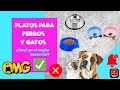 MEJOR PLATOS PARA PERROS/¿Cual es el mejor material, para elegir el plato de nuestr perro o gato?