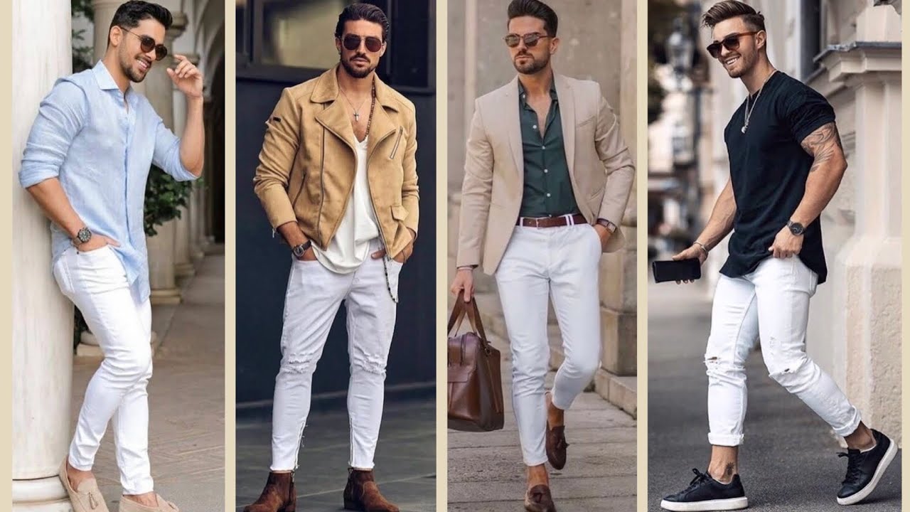 Best Combination with white pant| Latest white jeans Dressing Styles ...