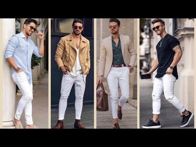 White Jeans with Light Blue Shirt Outfits For Men (169 ideas & outfits) |  Lookastic
