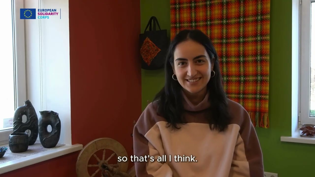 Our Turkish Volunteer Sharing Her ESC Experience in Latvia, Rujiena 🇹🇷 🇱🇻