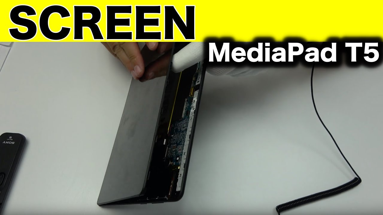 Huawei Media Pad T5 Screen Replacement - YouTube