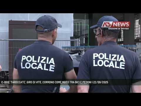 E-BIKE 'TAROCCATE', GIRO DI VITE. CORRONO COME MOTO TRA BICI E PEDONI | 22/09/2025
