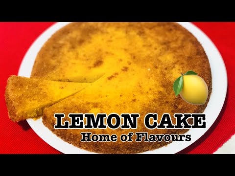 Lemon Cake Recipe || Easy Moist Lemon Cake
