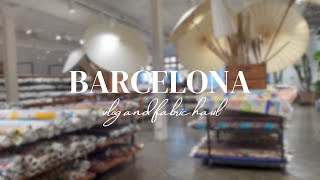 My Barcelona Fabric Buys!