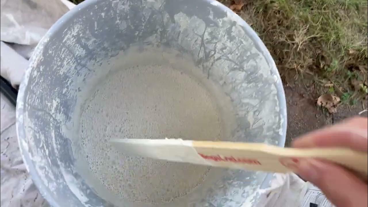Mixing and applying Romabio Limewash YouTube