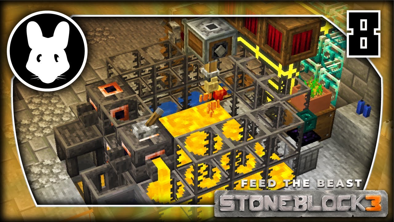 08 Let's Play StoneBlock 3 - Mekanism without Mekanism! - YouTube