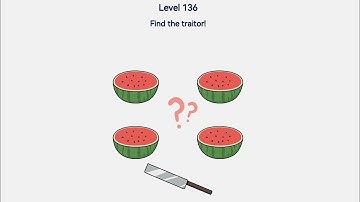 Brain Out 2 Level 136 Find the traitor! Walkthrough Solution