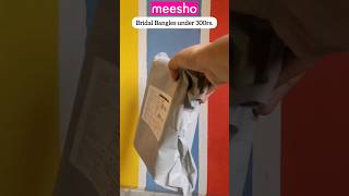 Meesho Bridal Bangles Part-2 Unboxing ? youtubeshorts shorts meesho unboxing meeshobangles