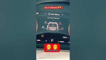 Scorpio N TPMS feature 🤦‍♂️🤣 #yunkesh #scorpion #mahindra #scorpio #car #shorts