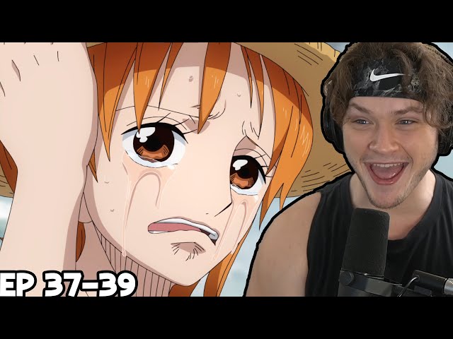 LUFFY GIVES NAMI HIS HAT!!, WALK TO ARLONG PARK