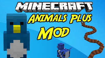 Minecraft Mods:  " Animals Plus Mod 1.8 / 1.7.10"