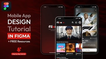 Mobile App Figma Design || FREE Resources || DVxUI