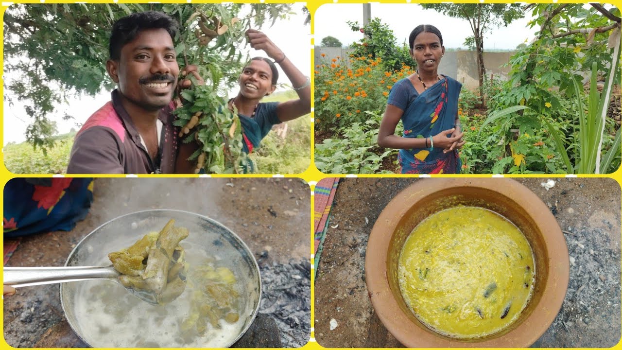 నోరు ఊరించే పచ్చి చింతకాయ పప్పు కొత్త కుండలో చింతకాయ పప్పు మా ఆయన నేను వెళ్లి చింతకాయలు కోసుకొచ్చాం 