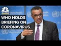 WATCH LIVE: World Health Organization holds briefing on the coronavirus outbreak — 10/23/2020