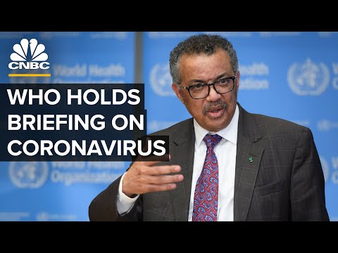 World Health Organization holds briefing on the coronavirus outbreak — 10/23/2020