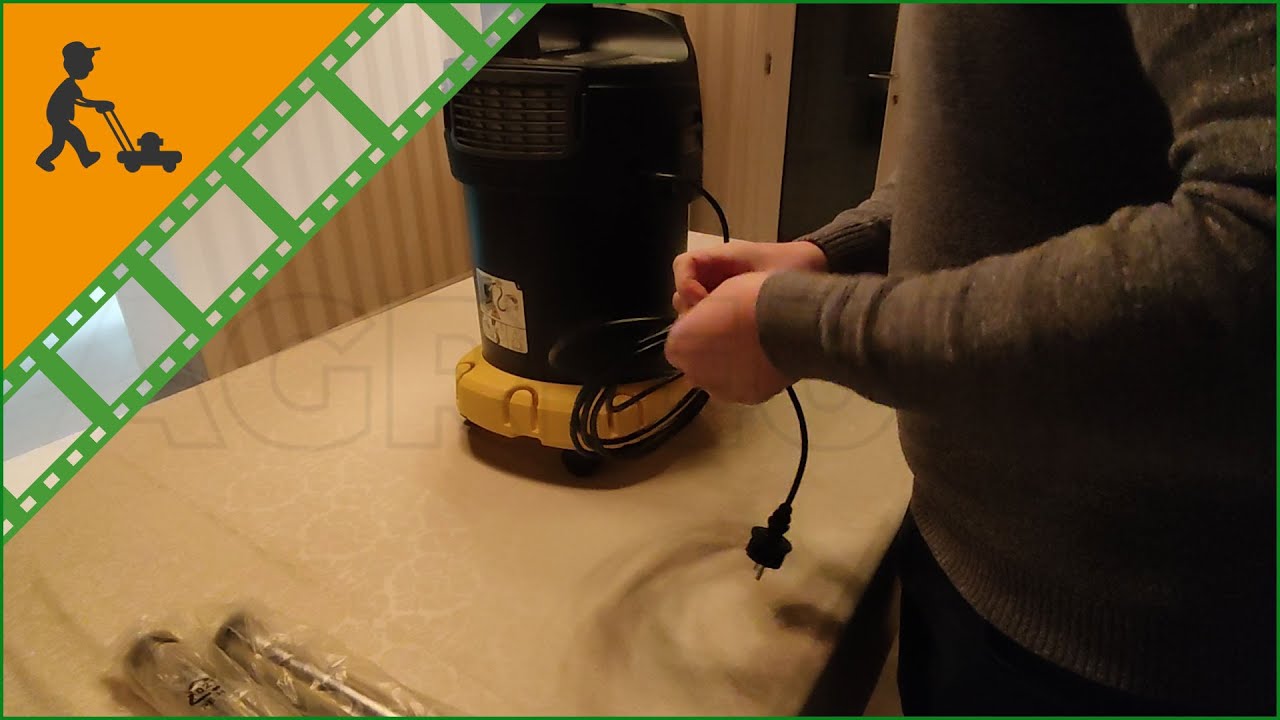 Karcher AD 4 Premium ash vacuum cleaner, 17 L metal container, 600W -  Customer's video 