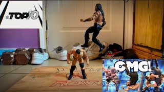 WWE Top 10 moments- stop motion