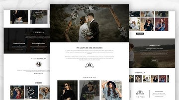 How To Build Photography Portfolio Website Using HTML CSS and JavaScript