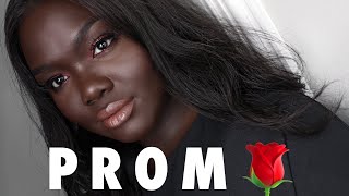 PROM Makeup Tutorial for Dark Skin|| Nyma Tang