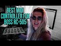 How to setup External MIDI Controllers BOSS RC-505 | Tutorial