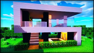Minecraft: Small Modern House | How to build in Minecraft