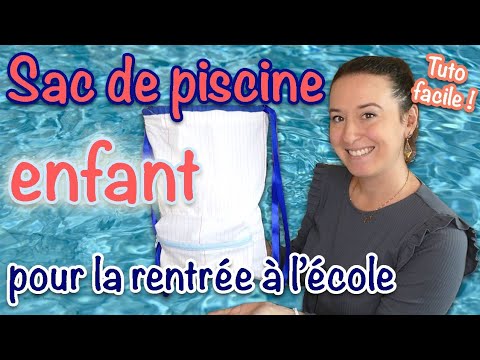 DIY - le sac de piscine baluchon à coudre - Les carnets de Del