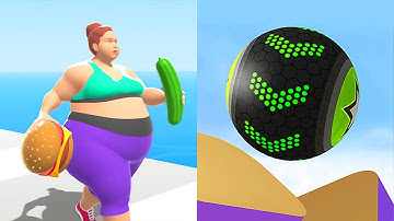 Going Balls vs Fat 2 Fit NEW MAX LEVEL Android iOS Mobile Gameplay