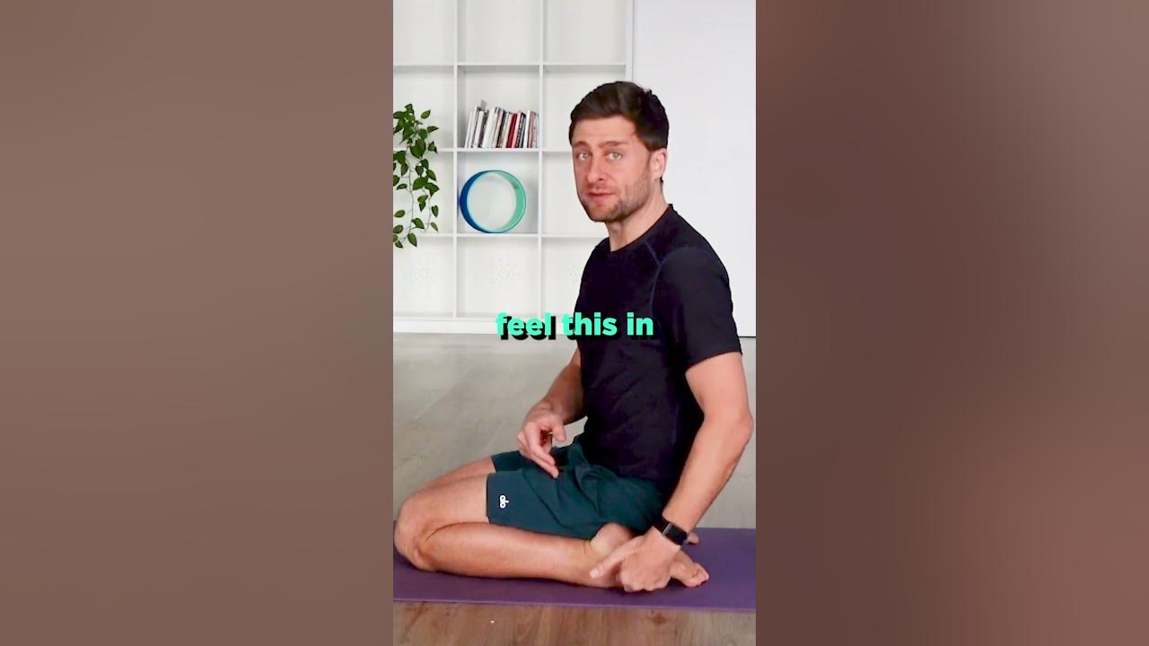Stiff hips and ankles? Master lightning bolt pose YouTube