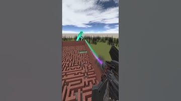 Destroying Barbie Cockroach in Big Maze Nextbot Gmod