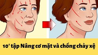 [100% hiệu quả] Nâng cơ mặt, trẻ hóa da 5 tuổi, hết chảy xệ má với liệu trình yoga nâng cơ mặt!