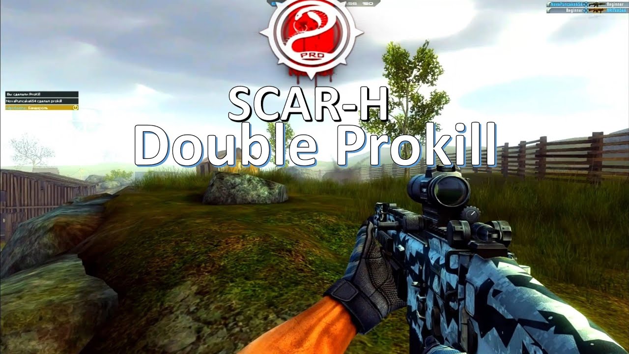 Contract Wars- Double SCAR-H Prokill- [1337] NovaPuncake654