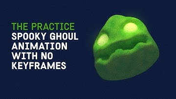 No Keyframe Spooky Ghoul Animation in Cinema 4d // The Practice 122