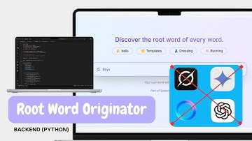 Root Word Originator API with FastAPI (Python) | NO CHATGPT NEEDED