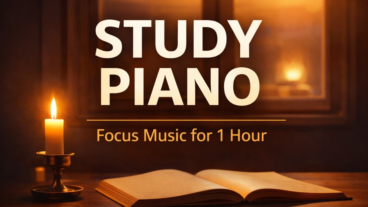 Gentle Piano – Relaxing Music for Stress Relief & Calm Mind