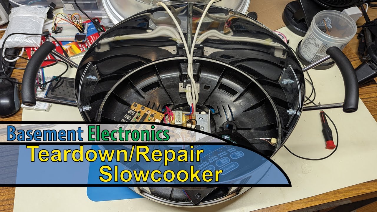 Slow Cooker Exploding Repair/Teardown - Slowcooker - YouTube