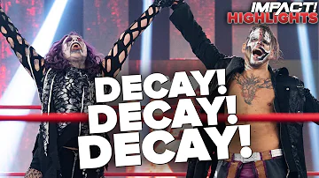 DECAY REUNITE as Rosemary and Crazzy Steve Stand Tall! | IMPACT! Highlights Jan 12, 2021