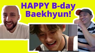 EXO (엑소) | EXO&#39;s genius idol Byun Baekhyun | Belated Birthday Special Reaction