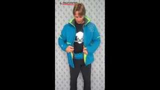 Blizzard Freemountain Jacket, dark blue/dark blue/green
