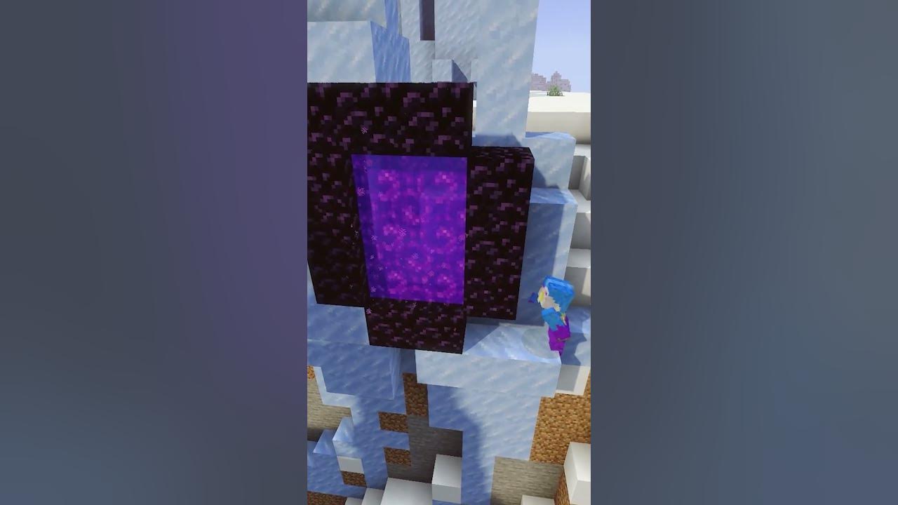 Fixing Nether Portals in minecraft... by breaking them? YouTube
