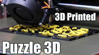 3D Printed Puzzle #shorts