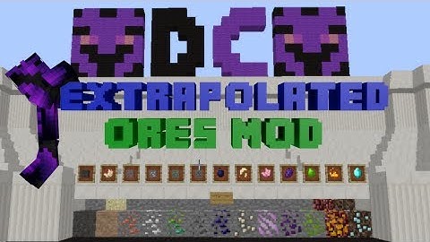 Minecraft Mod Showcase: Extrapolated Ores Mod