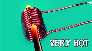 This Simple trick Convert Old CFL Lamp into a Powerful Induction Heater