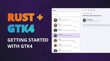 Getting Started With GTK4 With Rust
