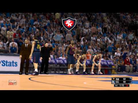 NBA 2K14 Barcelona Vs Dallas Mavericks Friendly Match 